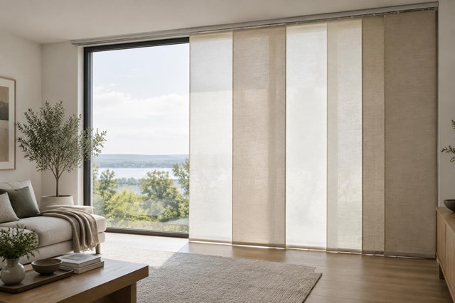 Cortinas a medida en Vigo: tradicionales, plisadas o en panel japonés - Imagen 1