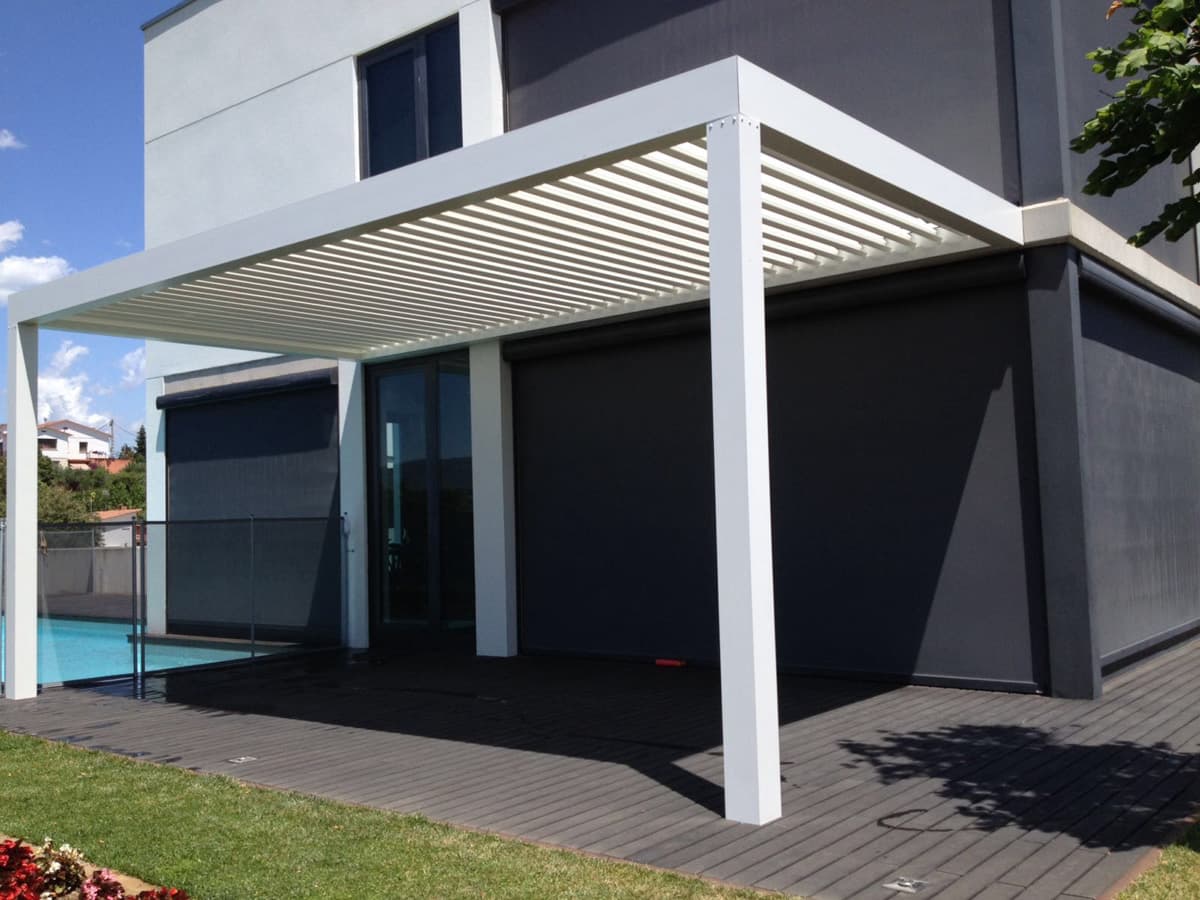 pérgola de lona en Vigo